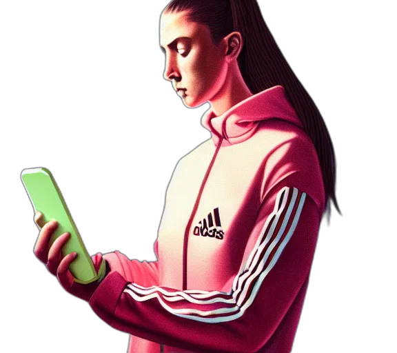 jacket, face, robot, staff transparent PNG cut-out
