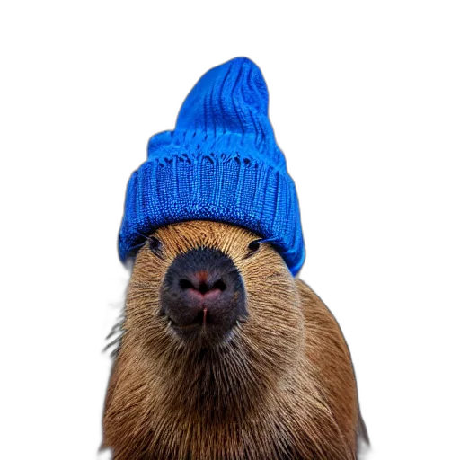 hat, animal, creature, jacket transparent PNG cut-out