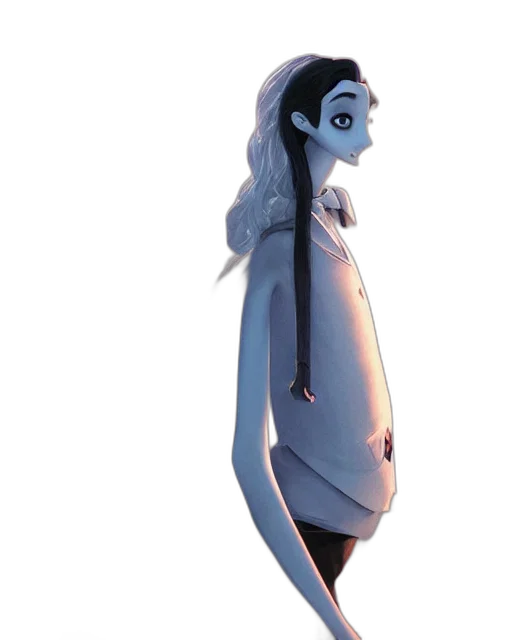 dress, staff, robot, creature transparent PNG cut-out