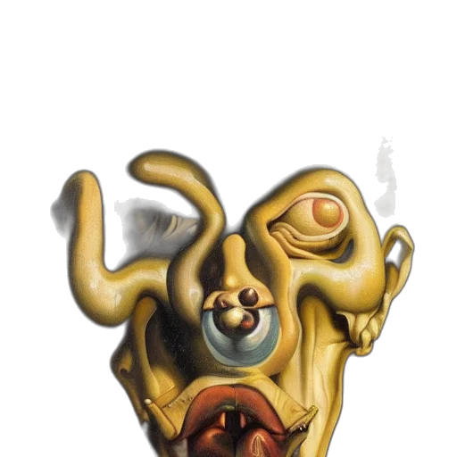 mask, creature, face, staff transparent PNG cut-out