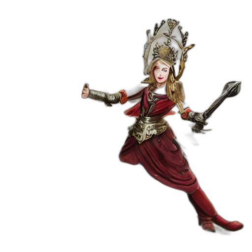 staff, crown, concept art, fantasy art transparent PNG cut-out
