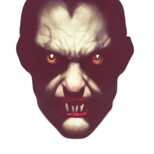 mask, face, creature, concept art transparent PNG cut-out