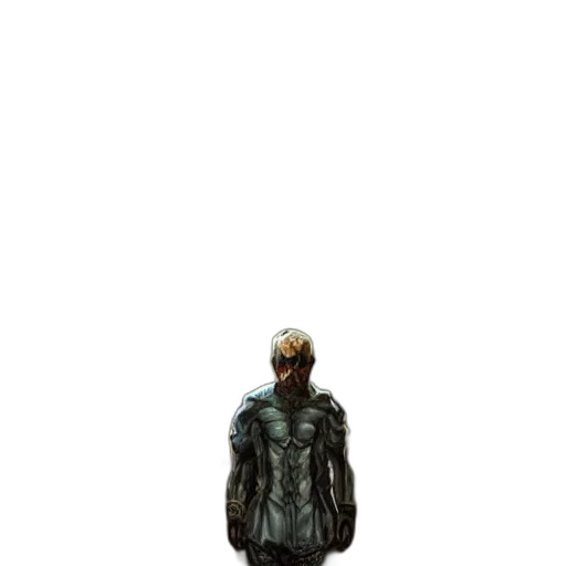 jacket, weapon, mask, sword transparent PNG cut-out