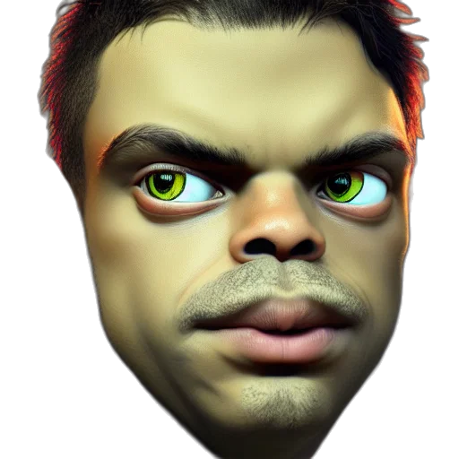 face, mask, creature, animal transparent PNG cut-out