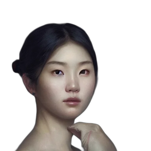 face, mask, dress, jewelry transparent PNG cut-out