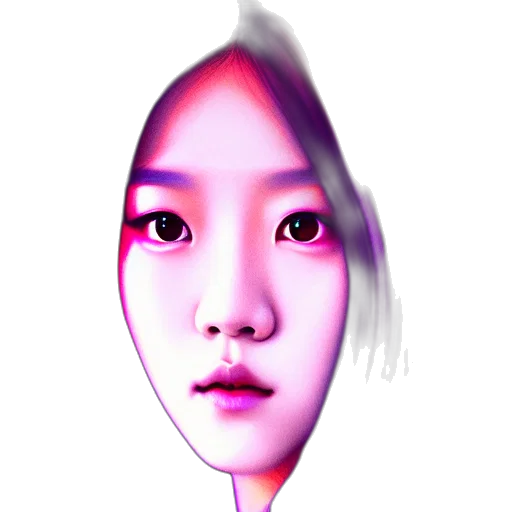 face, mask, robot, creature transparent PNG cut-out