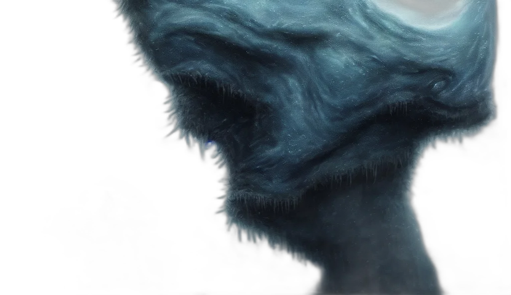 dragon, creature, hair, mask transparent PNG cut-out