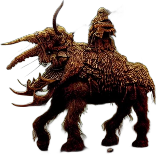 creature, animal, dragon, staff transparent PNG cut-out