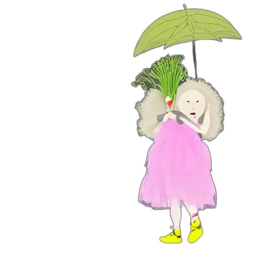 umbrella, dress, food, hat transparent PNG cut-out