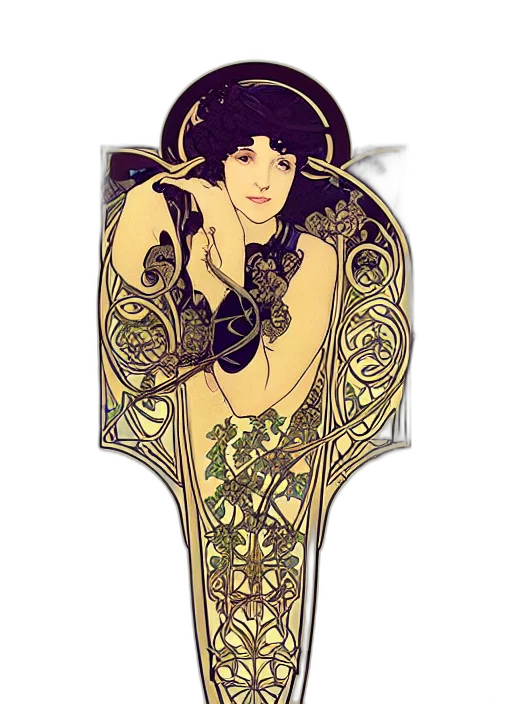 jewelry, crown, staff, fantasy art transparent PNG cut-out