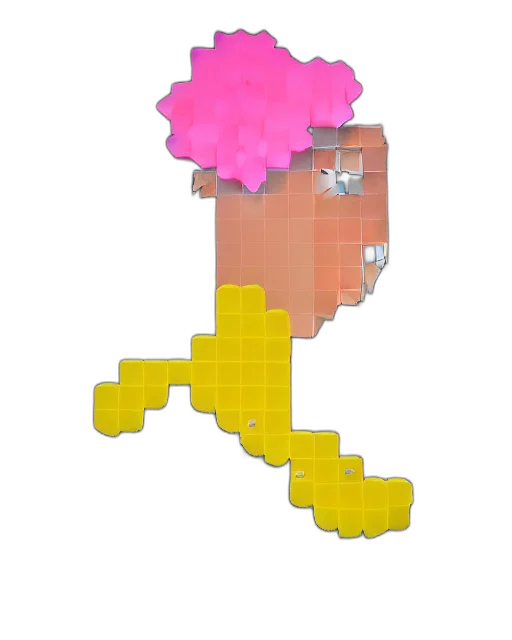 hair, crown, hat, creature transparent PNG cut-out