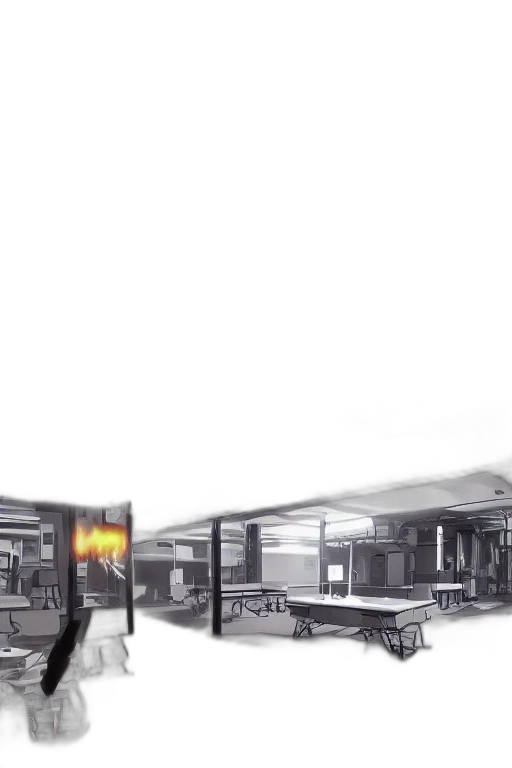 robot, furniture, building, weapon transparent PNG cut-out