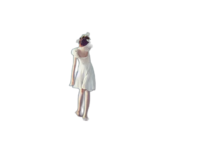 dress, staff, jacket, hat transparent PNG cut-out