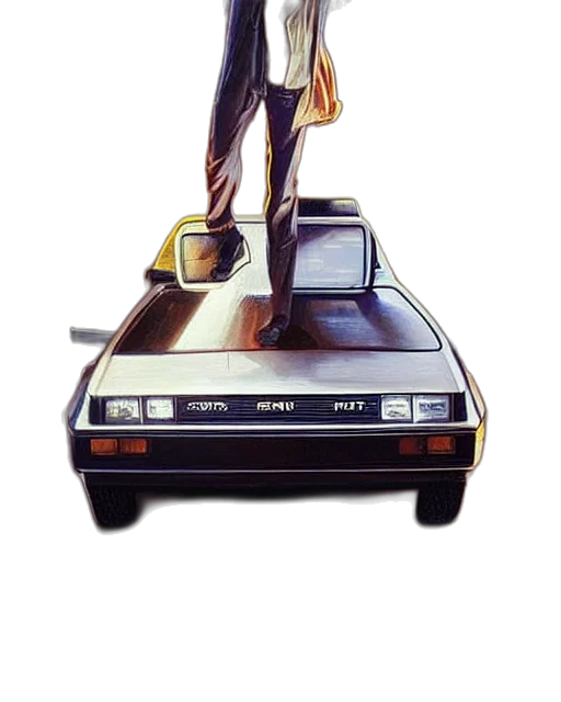 car, robot, concept art, comic book art transparent PNG cut-out