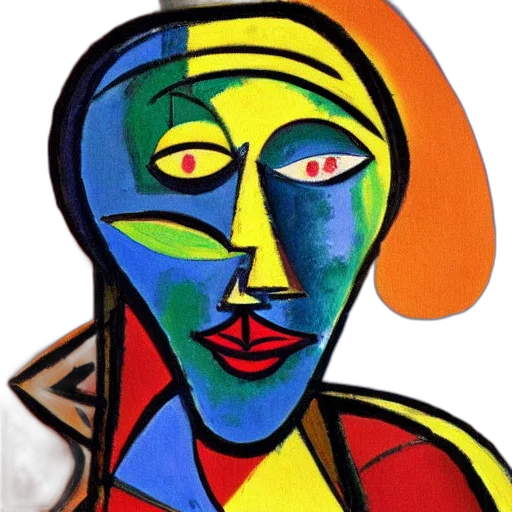 face, mask, oil painting, photorealistic transparent PNG cut-out