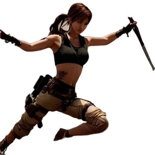 weapon, concept art, 3d render, pixel art transparent PNG cut-out