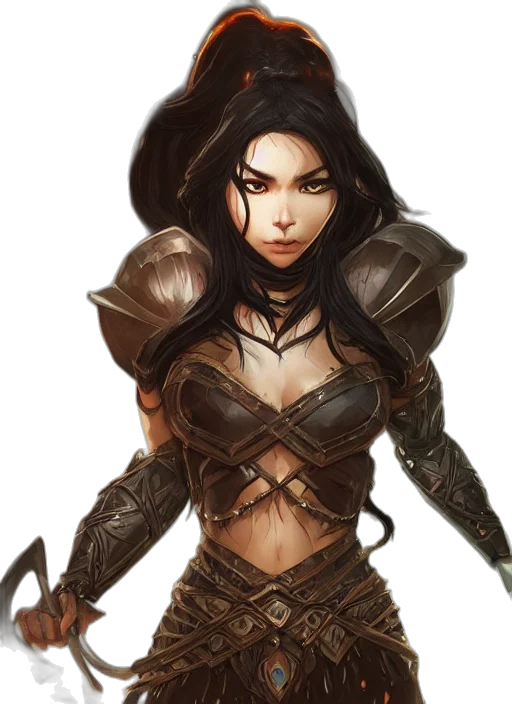 fantasy art, concept art, comic book art, pixel art transparent PNG cut-out