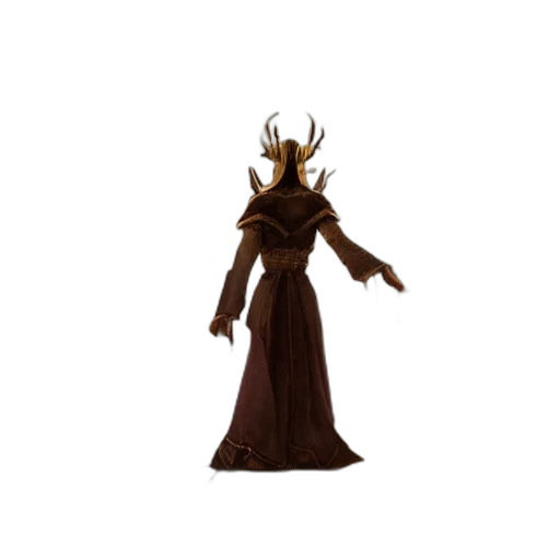 crown, dress, staff, mask transparent PNG cut-out