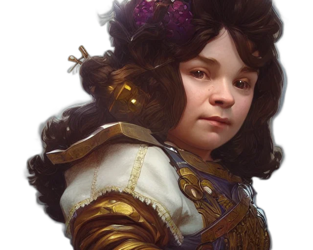 crown, face, staff, photorealistic transparent PNG cut-out