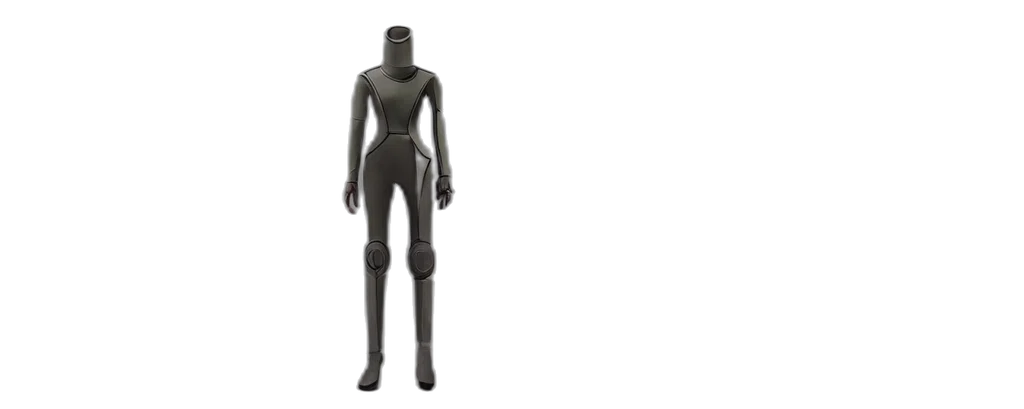 robot, creature, mask, dress transparent PNG cut-out