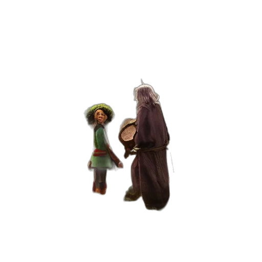 staff, hat, creature, concept art transparent PNG cut-out
