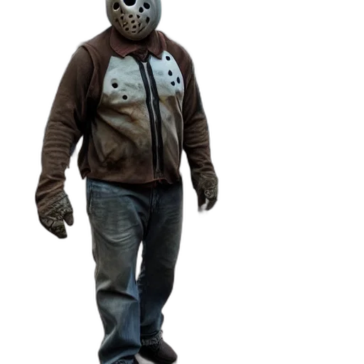 mask, creature, concept art, 3d render transparent PNG cut-out