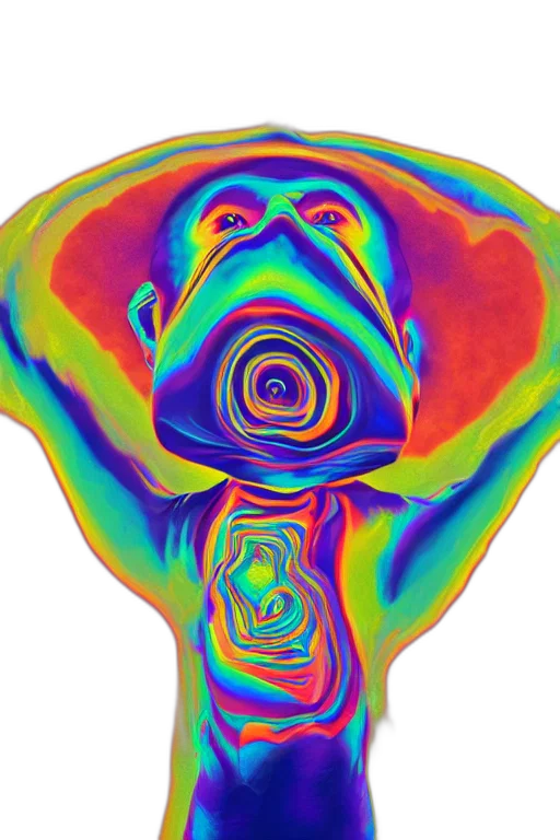 flower, face, mask, crown transparent PNG cut-out