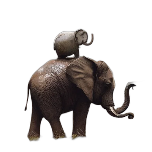 animal, creature, staff, robot transparent PNG cut-out