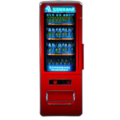 robot, bottle, 3d render, pixel art transparent PNG cut-out