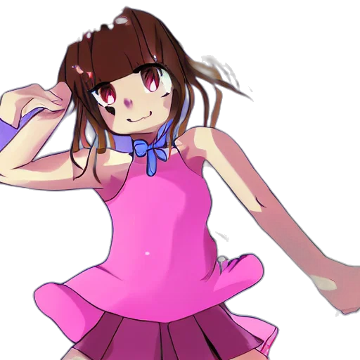 dress, staff, weapon, robot transparent PNG cut-out