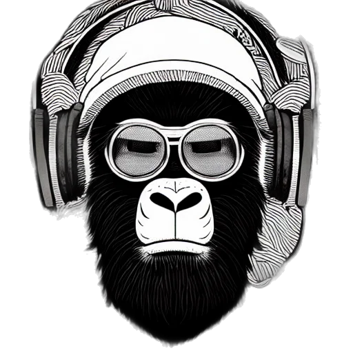 mask, face, cartoon, photorealistic transparent PNG cut-out