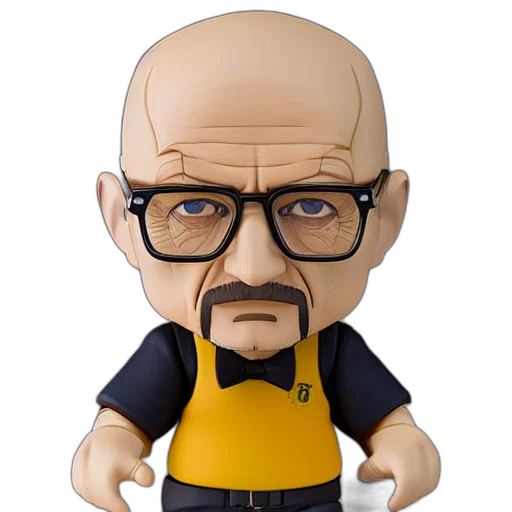 cartoon, 3d render, concept art, nendoroid transparent PNG cut-out