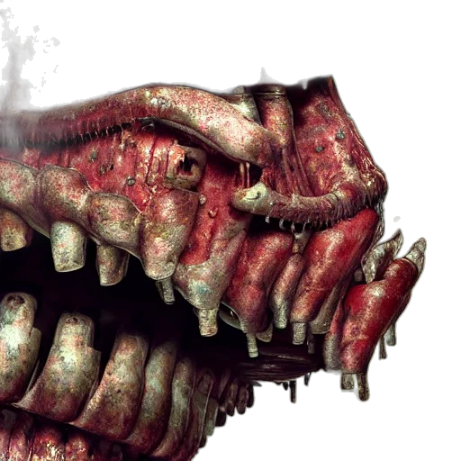 face, creature, mask, concept art transparent PNG cut-out