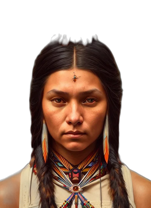 face, jewelry, staff, crown transparent PNG cut-out