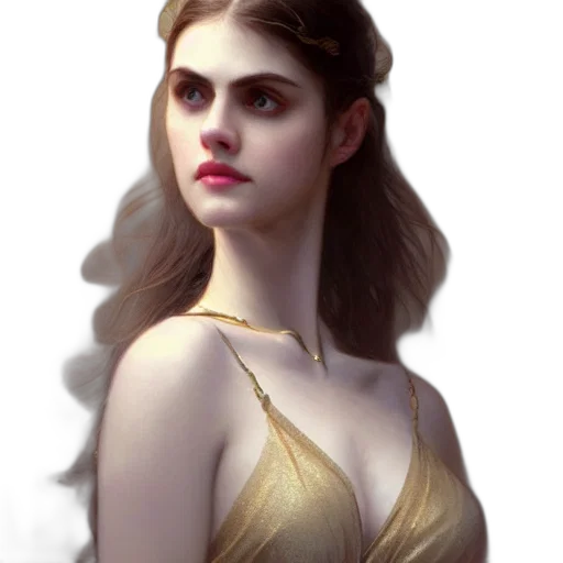 dress, crown, jewelry, face transparent PNG cut-out