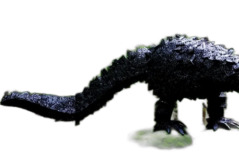 dragon, creature, animal, staff transparent PNG cut-out