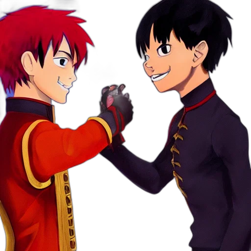 anime, concept art, cartoon, pixel art transparent PNG cut-out