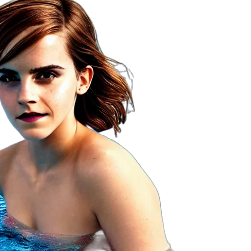 dress, photorealistic, underwater, emma transparent PNG cut-out