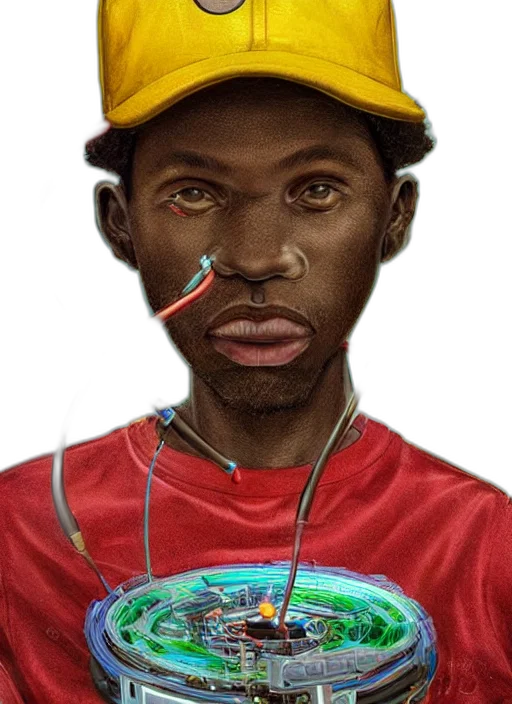 face, staff, hat, creature transparent PNG cut-out