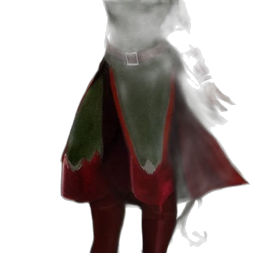 staff, dress, mask, creature transparent PNG cut-out