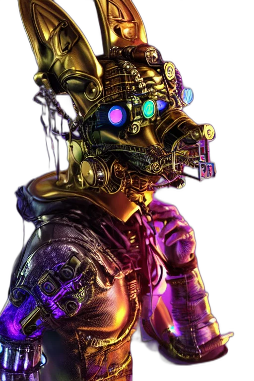 robot, mask, face, weapon transparent PNG cut-out