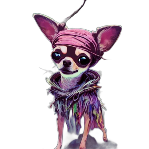 animal, creature, staff, dress transparent PNG cut-out