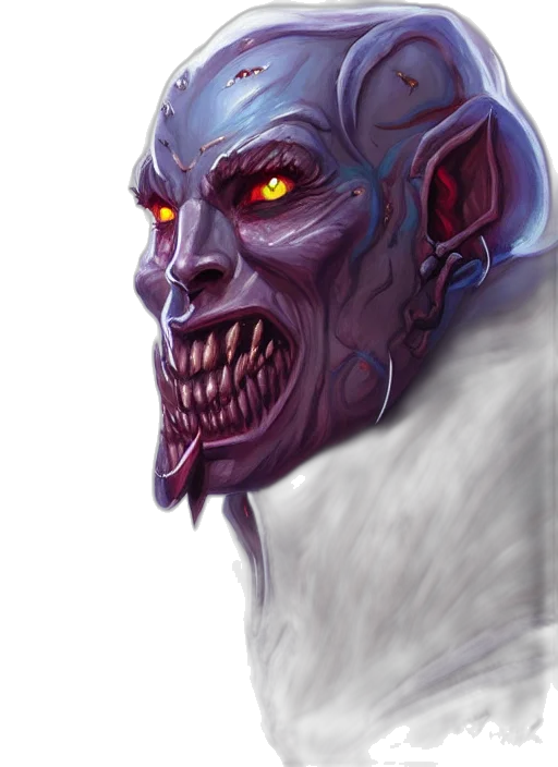face, creature, mask, concept art transparent PNG cut-out