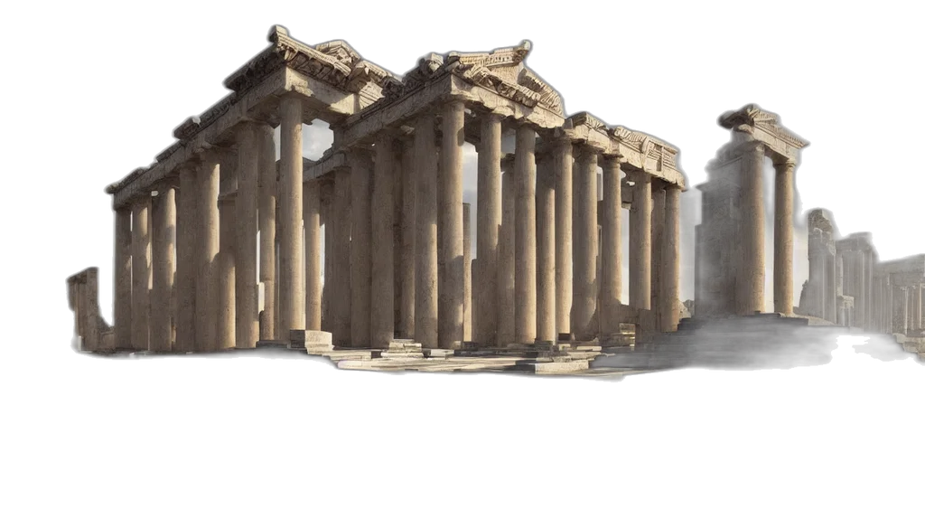 building, 3d render, concept art, photorealistic transparent PNG cut-out