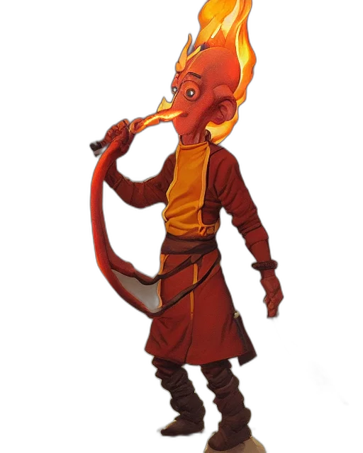 staff, mask, dragon, creature transparent PNG cut-out