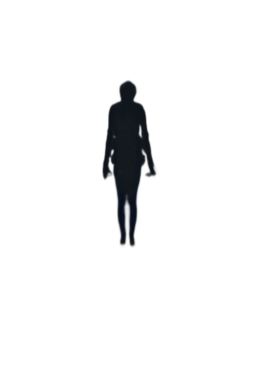 robot, dress, creature, staff transparent PNG cut-out