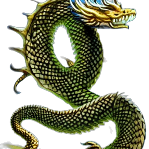 dragon, staff, jewelry, animal transparent PNG cut-out