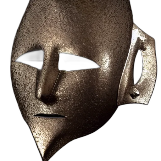 mask, face, crown, jewelry transparent PNG cut-out