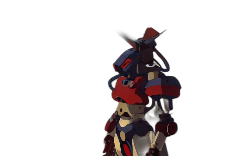 robot, weapon, sword, staff transparent PNG cut-out