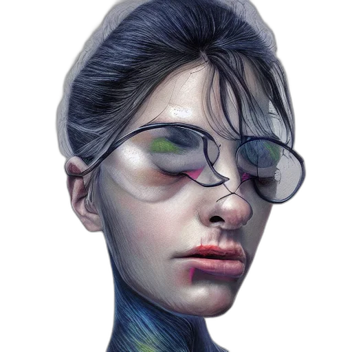 face, mask, robot, jewelry transparent PNG cut-out